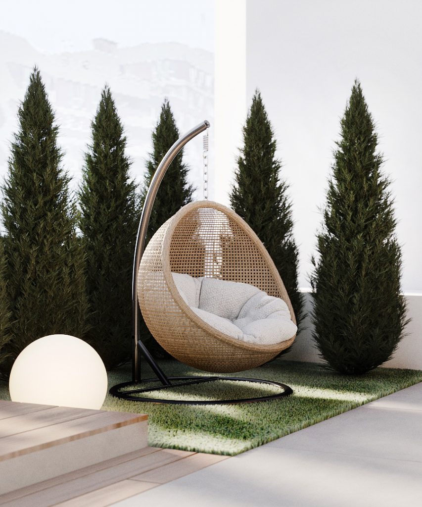 Тераса в ЖК Parus Smart